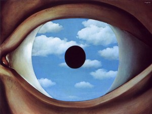 La falsa mirada, Rene Magritte, 1928- Museum of Moderd Art, New York, USA