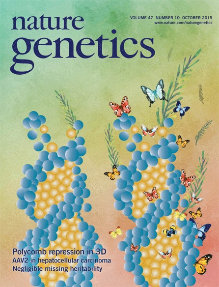 Nature Genetics, portada octubre 2015