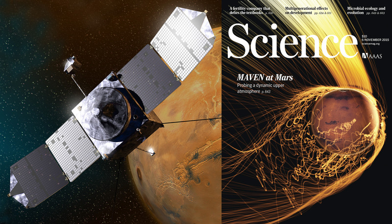 Maven en Marte- NASA, Valerie Altounian_Science, X Fang, MAVEN science team