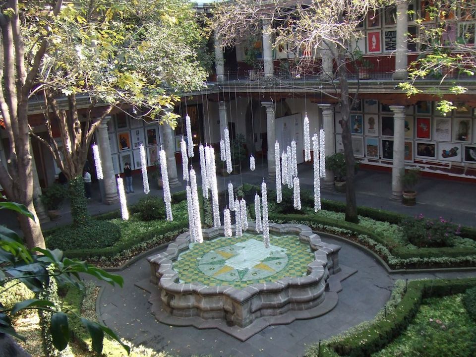 Patio del Museo Franz Mayer, Ciudad de México