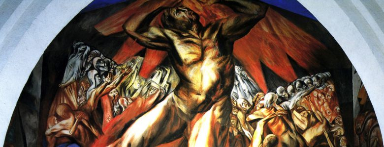 Prometeo, José Clemente Orozco- Pomona College, 1930