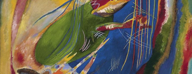 Pintura con tres manchas, nº 196, Vasili Kandinsky, 1914
