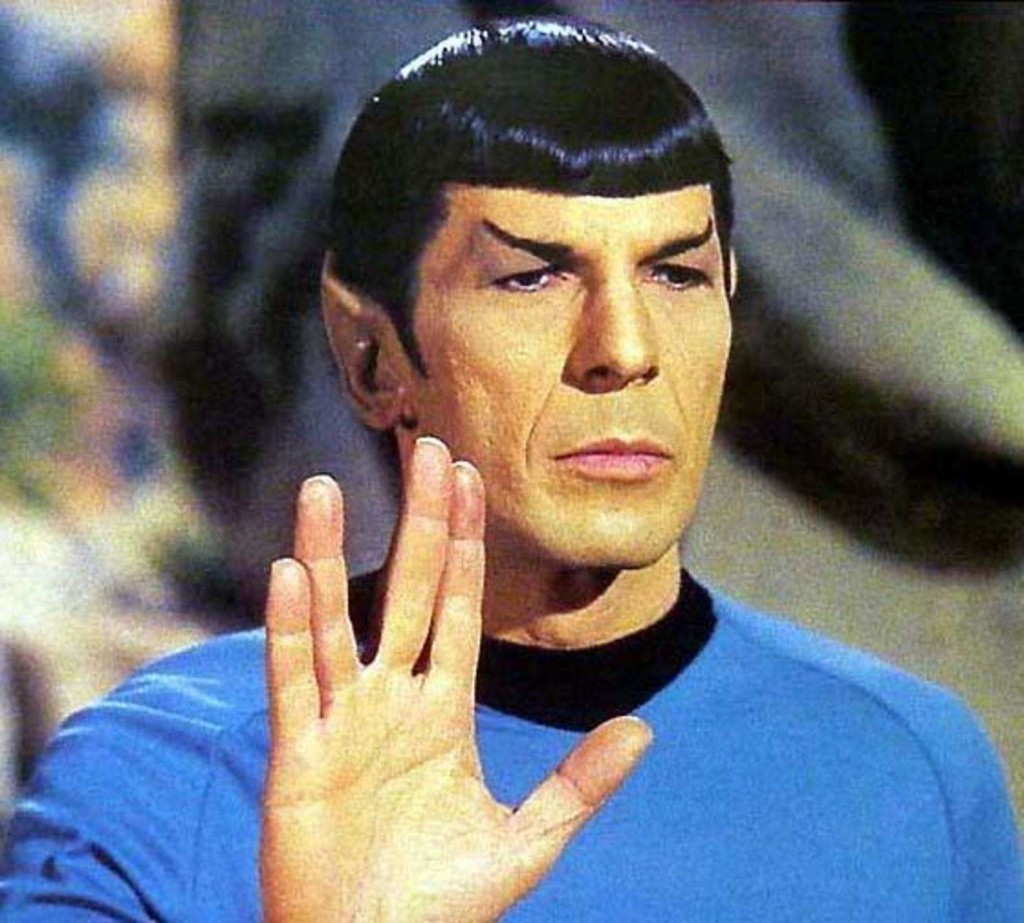 Leonard Nimoy, comandante Spock de Star Treck