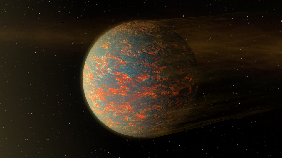 Exoplaneta rocoso 55 Cancri e- NASA, JPL-Caltech