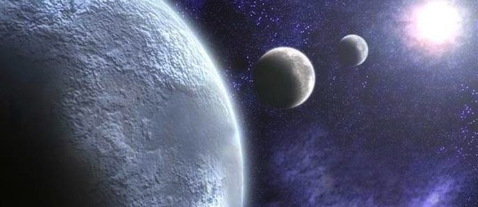 10 de marzo Sizigia alineación de planetas frente al Sol