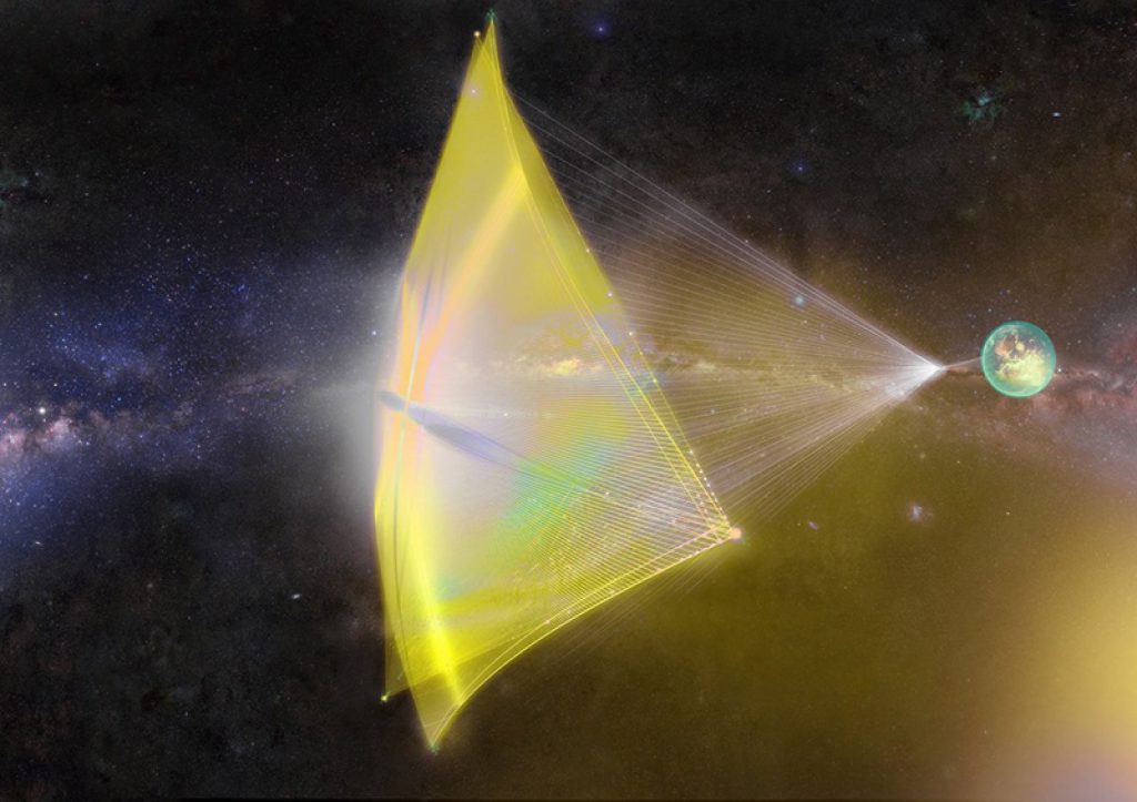 Breakthrough Starshot, un velero de luz interestelar