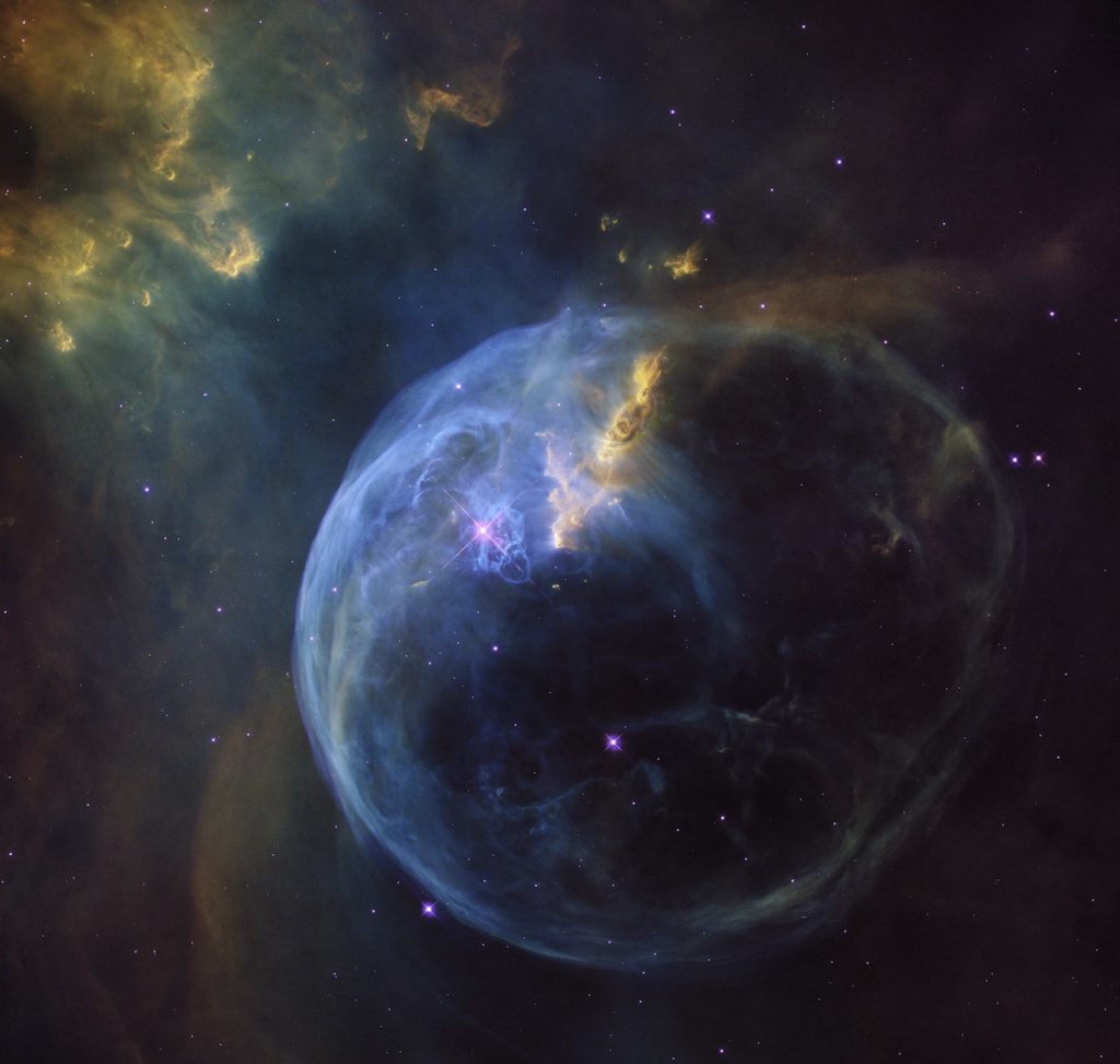 Nebulosa de la Burbuja- NASA, ESA, Hubble Heritage Team