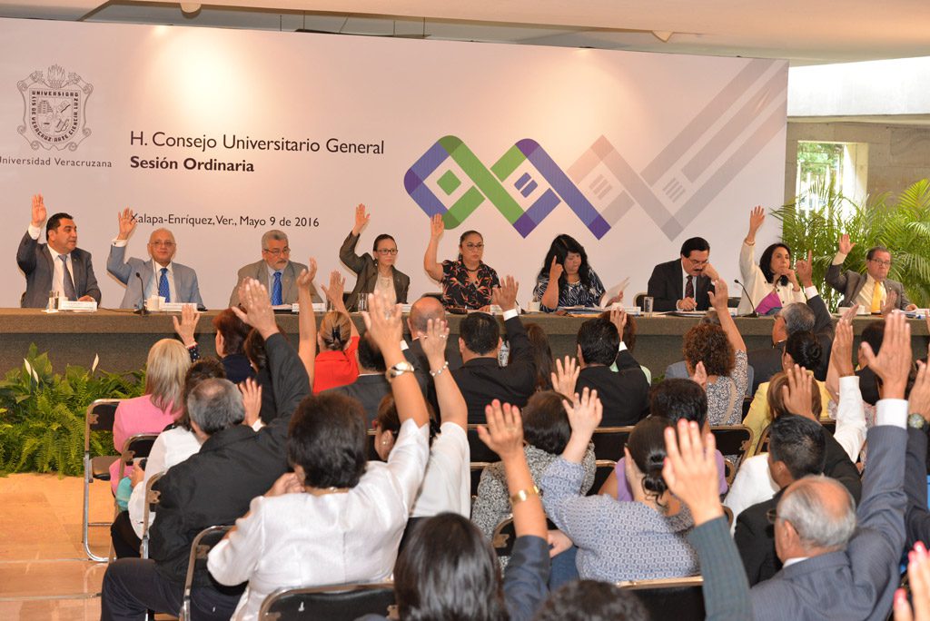Consejo de la Universidad Veracruzana 9 de mayo de 2016
