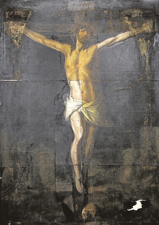 Cristo Crucificado, obra atribuida al pintor Juan de Espinal- Arzobispado de Sevilla