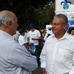 Enrique Levet Gorozpe y Raul Arias en la marcha de la UV 27 de mayo 2016- Telenews