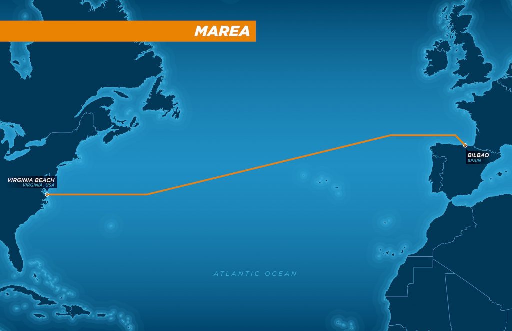 Marea, cable submarino entre EEUU y España, de Microsoft y Facebook- Microsoft
