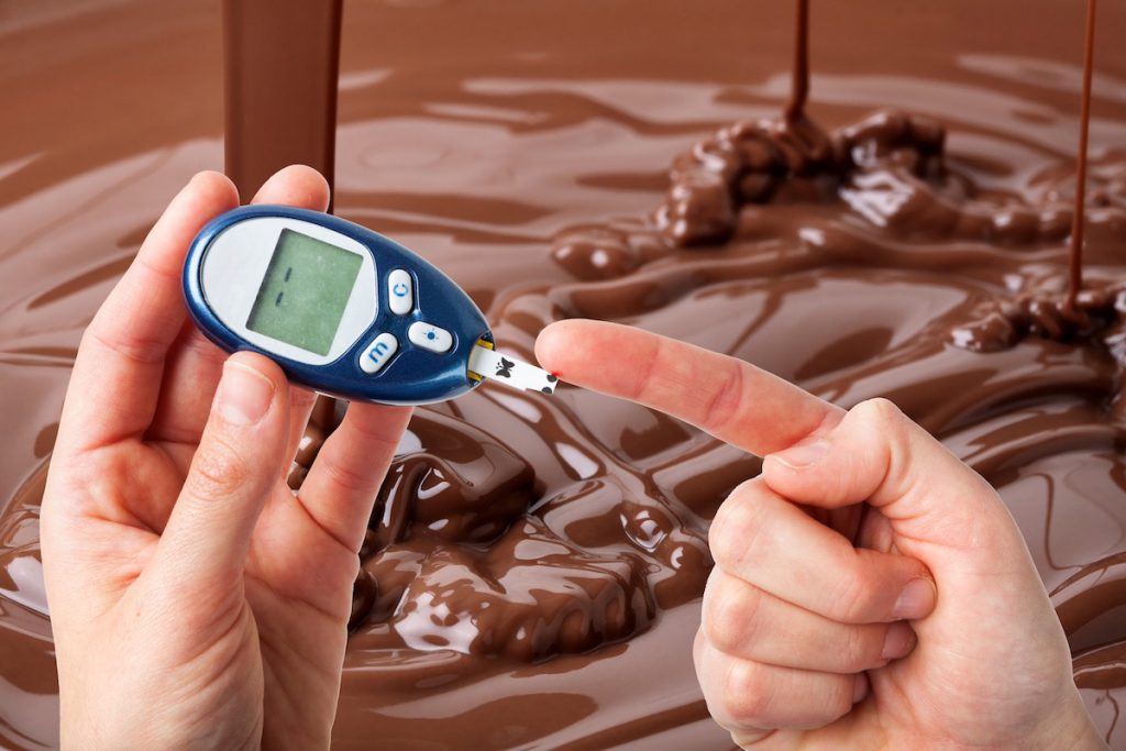 Chocolate y diabetes