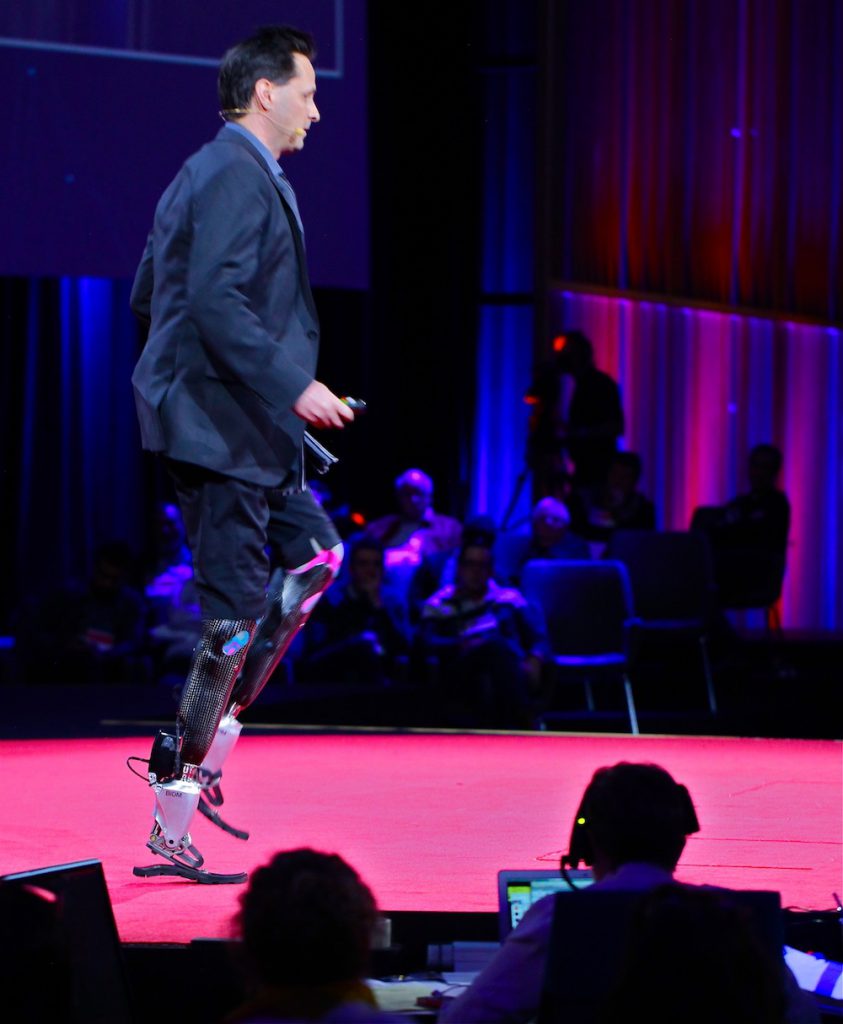 Hugh Herr y sus piernas biomecánicas