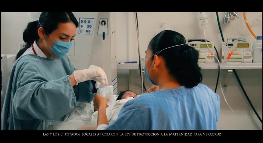 Spot Ley de Protección a la Maternidad para Veracruz