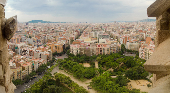 La investigadora ha realizado un estudio piloto sobre la "gentrificación verde" en la ciudad de Barcelona. / Danny Navarro