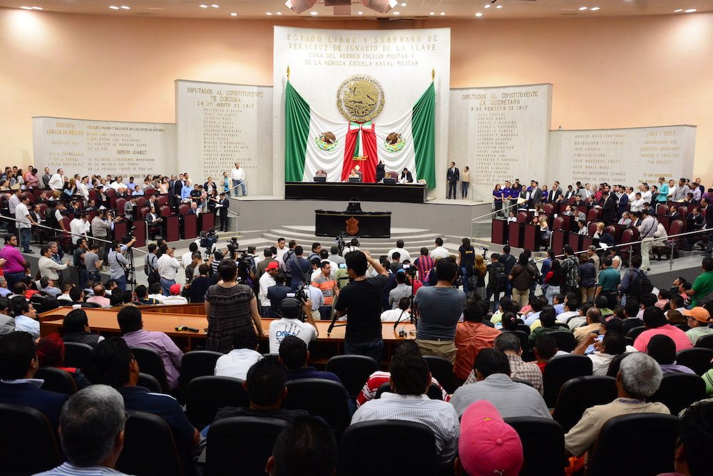Sesión Cámara de Diputados Veracruz