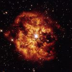 Una bola de fuego a más de 25,000 ºC, vista por el Hubble