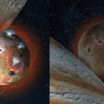 La sombra diaria de Júpiter colapsa la atmósfera de Ío