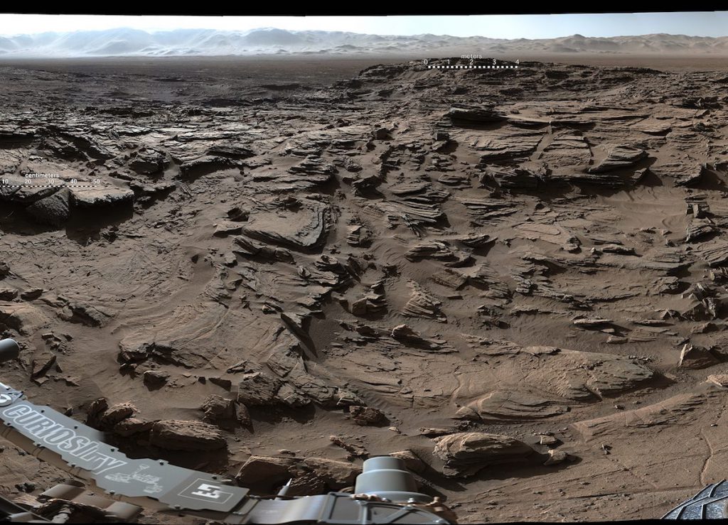 Marte captado por Curiosity