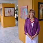 Presenta la pintora Dinorah Alduenda exposición fantástica, en el Congreso