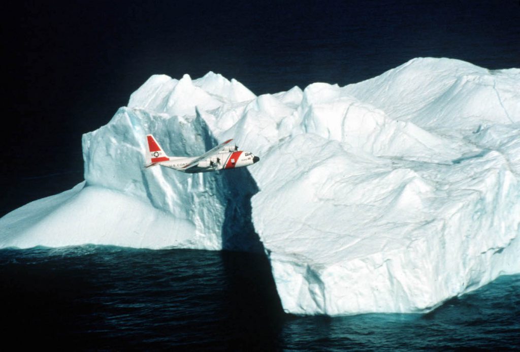Vigilar los icebergs con satélites