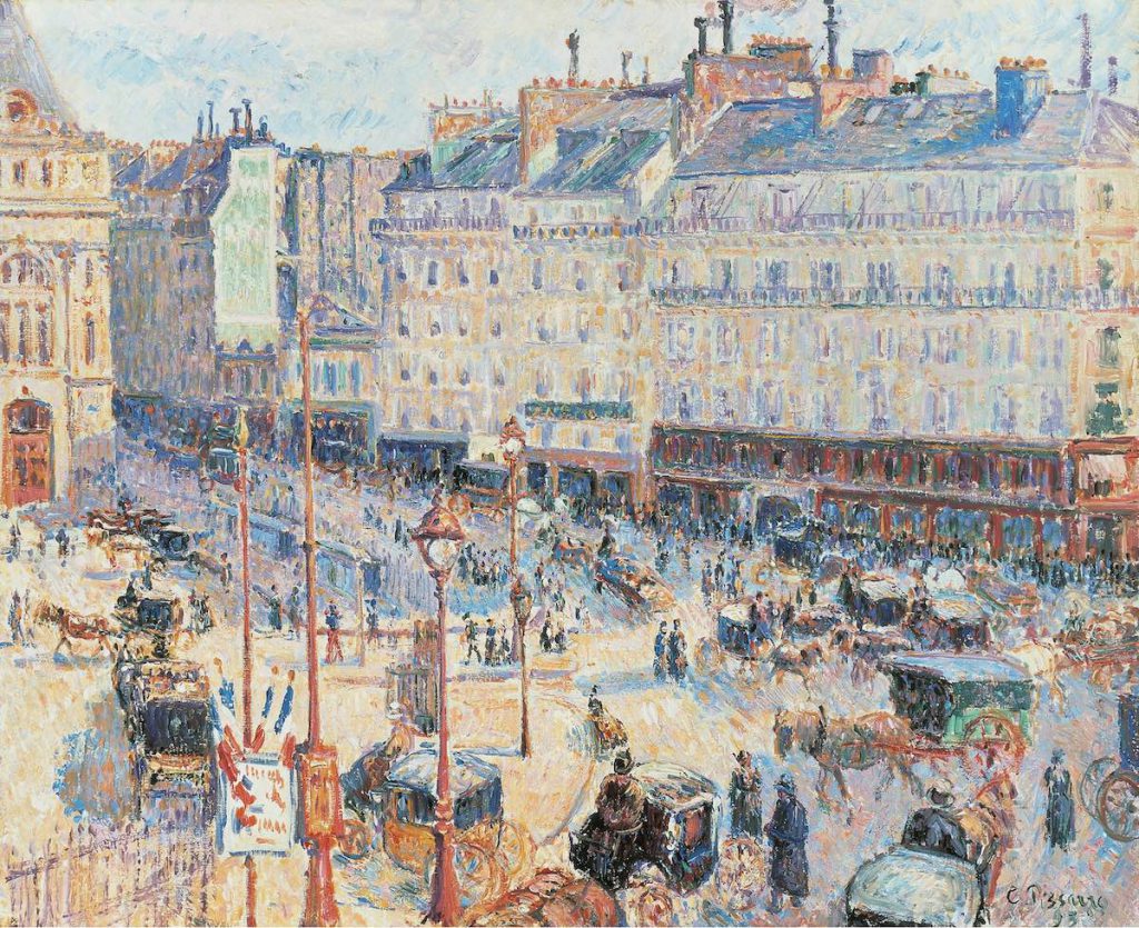 La Havre du Havre, Paris, Camille Pissarro, 1893- The Art Institute of Chicapgo, Colección Potter Palmer