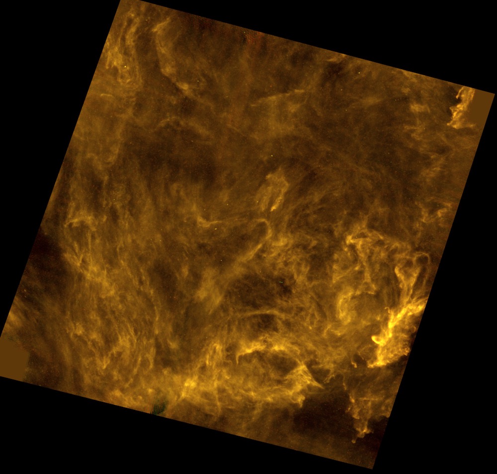 Red de polvo y gas, con filamentos interestelares, que podrían ser cuna de nuevas estrellas- ESA