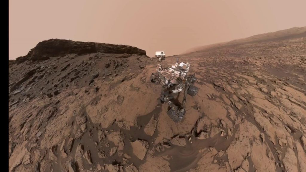 Autoretrato del rover Curiosity operando en el suelo marciano- NASA/JPL-Caltech/MSSS