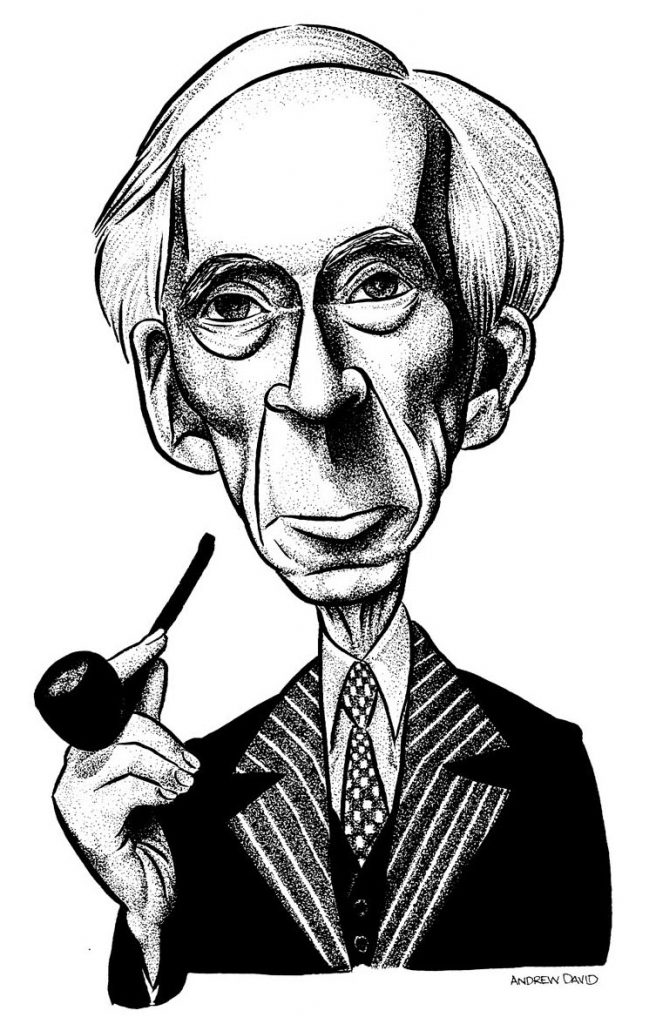 Bertrand Russell, por Andrew David