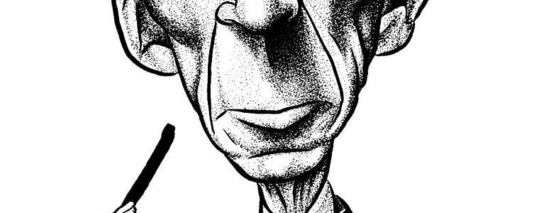 Bertrand Russell, por Andrew David