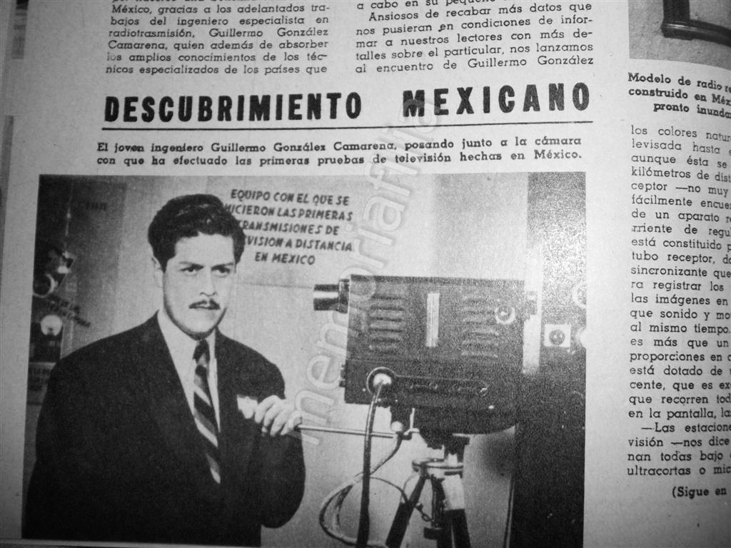 Guillermo González Camarena, inventor de la televisión a color y preocupado por la educación