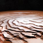 Espirales en el Polo Norte marciano