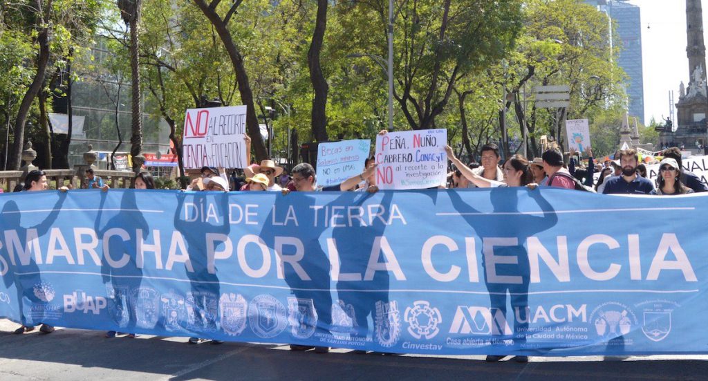 La ciencia desde el Macuiltépetl: Marcha por la ciencia