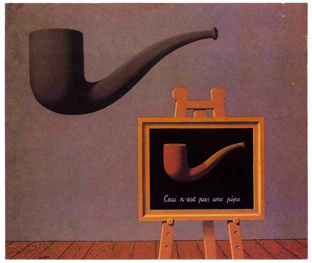 La no pipa de Magritte