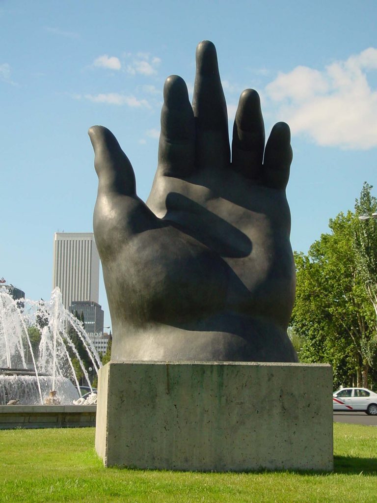 La mano, Fernando Botero