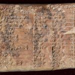 La tabla trigonométrica más antigua del mundo está en una tablilla de Babilonia