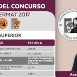 Azael Mendoza, de Misantla, entre los ganadores del concurso Pierre Fermat 2017 de Matemáticas