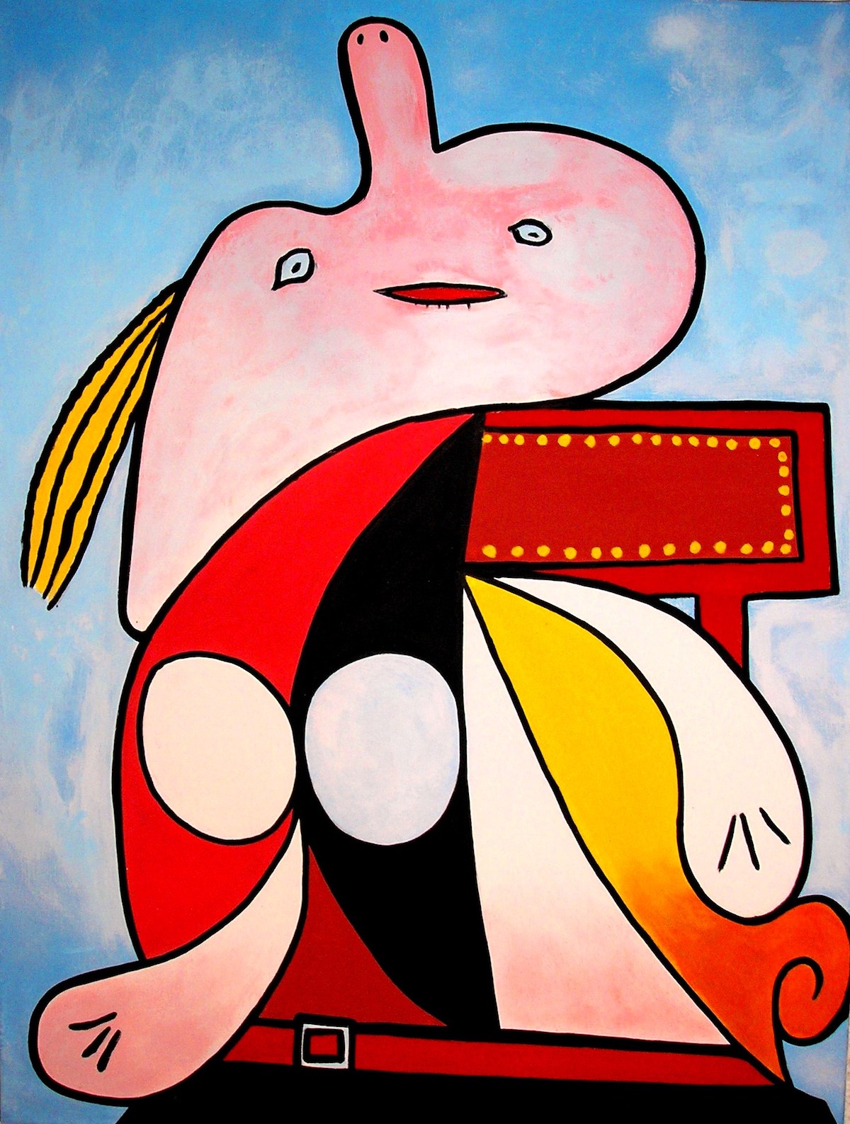 El cinturón amarillo, Pablo Picasso, 1932