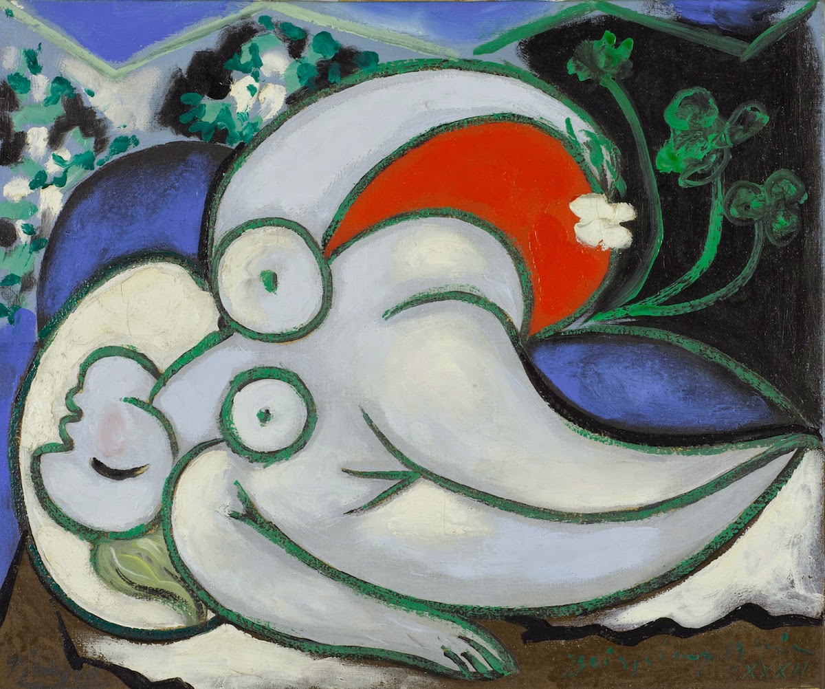Femme couchee- Pablo Picasso,1932