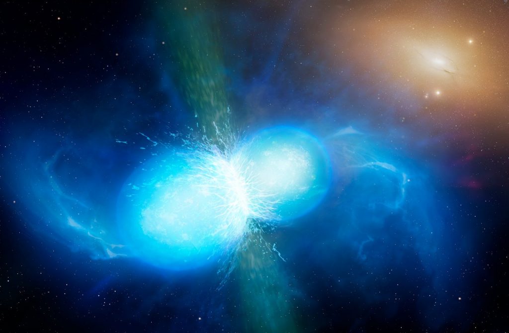 Fusión de dos estrellas de neutrones- University of Warwick, Mark Garlick