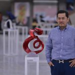 Presenta el escultor Mauricio Soria sus obras en el Congreso de Veracruz