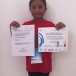 Xóchitl es la primera niña mexicana en obtener el ‘Reconocimiento ICN a la Mujer’