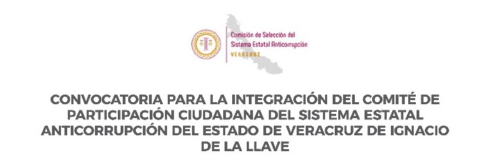 Convocatoria para el Comité Ciudadano del Sistema Estatal Anticorrupción de Veracruz
