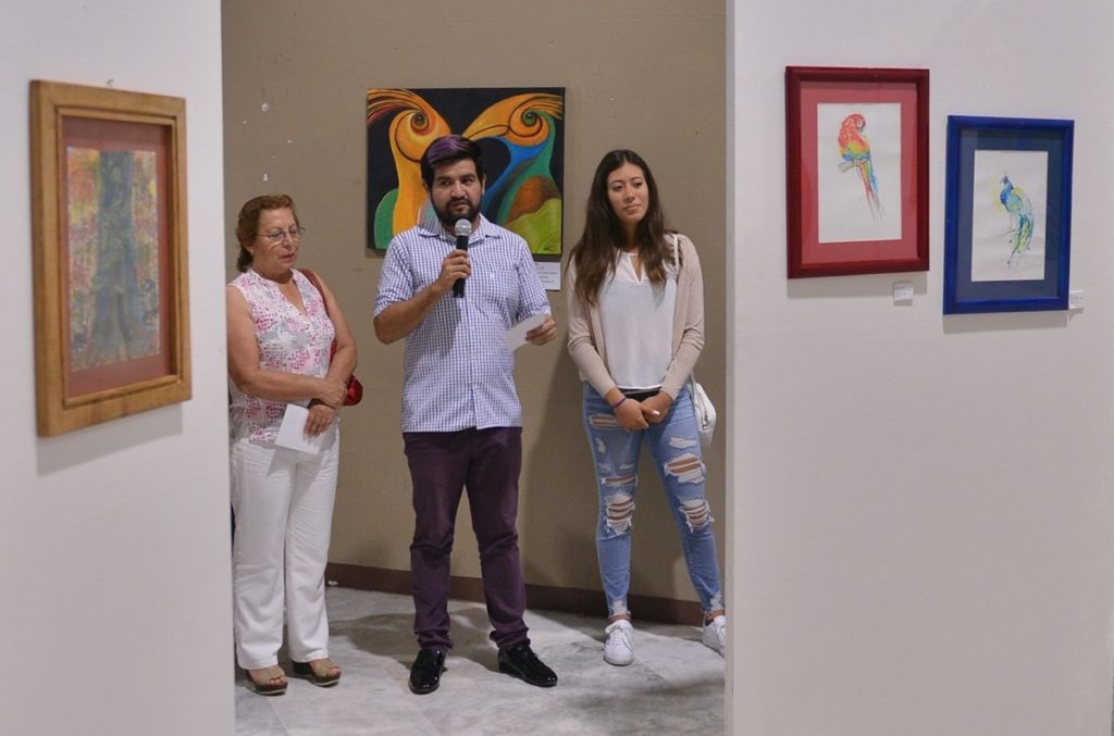 Inauguran muestra colectiva de pintura en el Palacio Legislativo