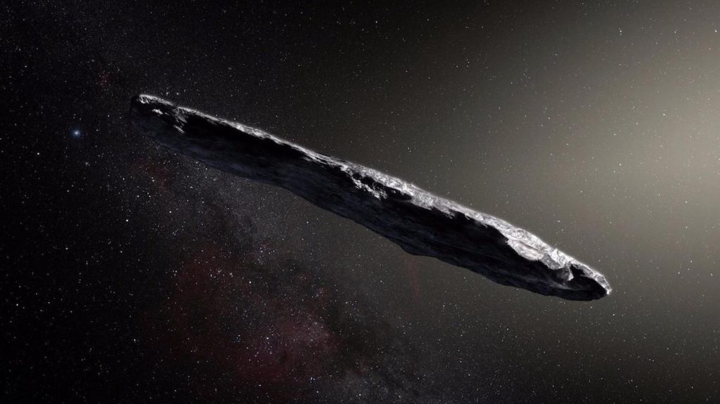 Oumuamua- ESO, M. Kornmesser