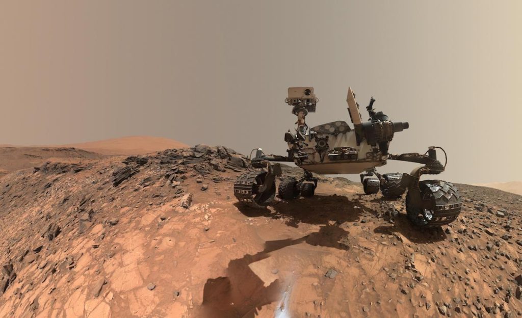 Rover Curiosity en Marte- NASA