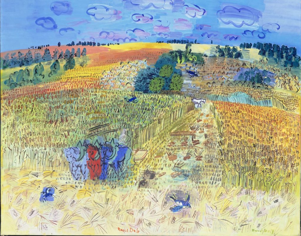 El Campo de Trigo (The Wheatfield), Raoul Dufy, 1929- Tate Bequeathed by Mrs AF Kessler, 1983