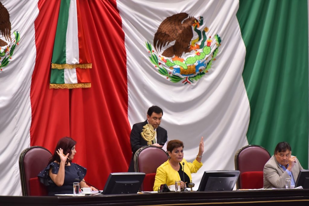 Mesa directiva del Congreso de Veracruz