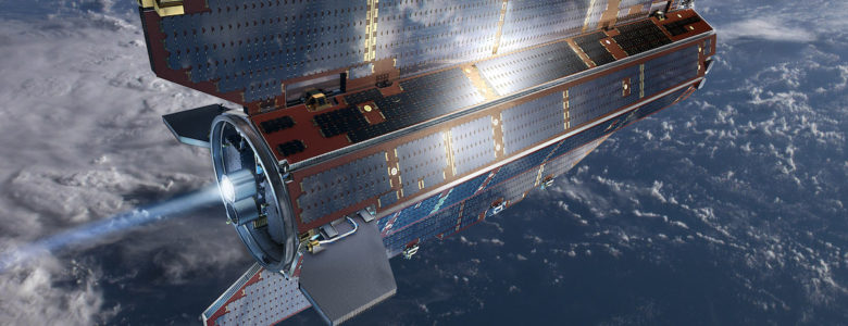 Satélite GOCE en orbita- ESA, AOES Medialab