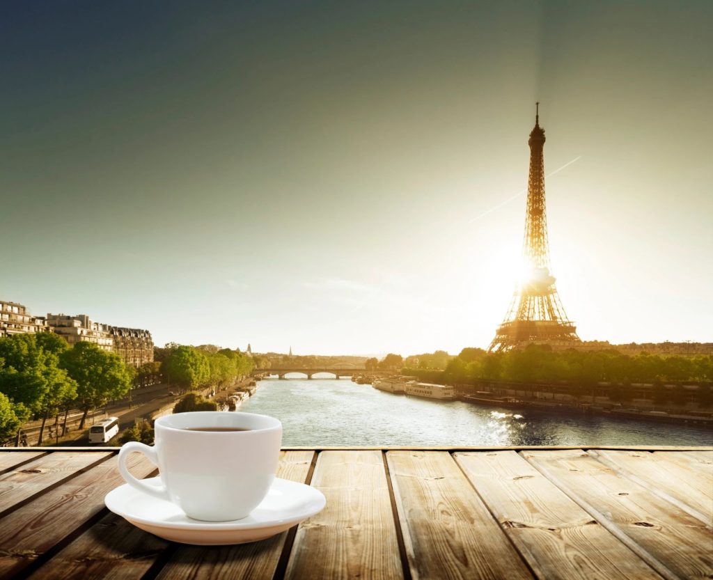 Un café para ver la Torre Eiffel